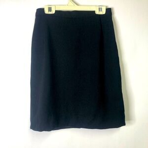 Vintage black pencil skirt